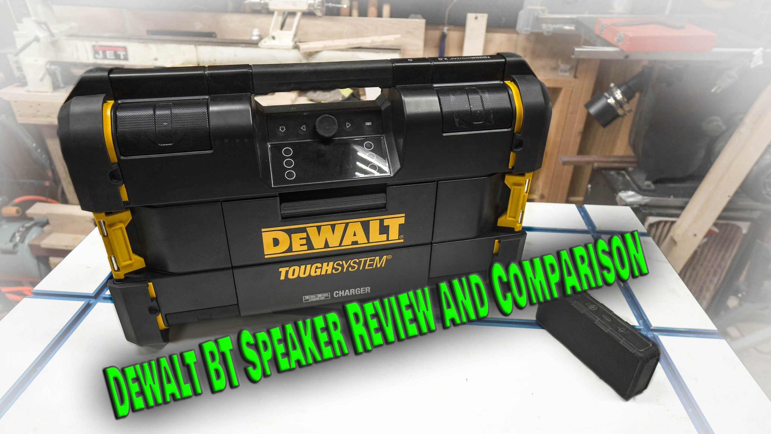 Dewalt Toughsystem 2.0 Bluetooth Radio and Charger Review – JPayne  Woodworking
