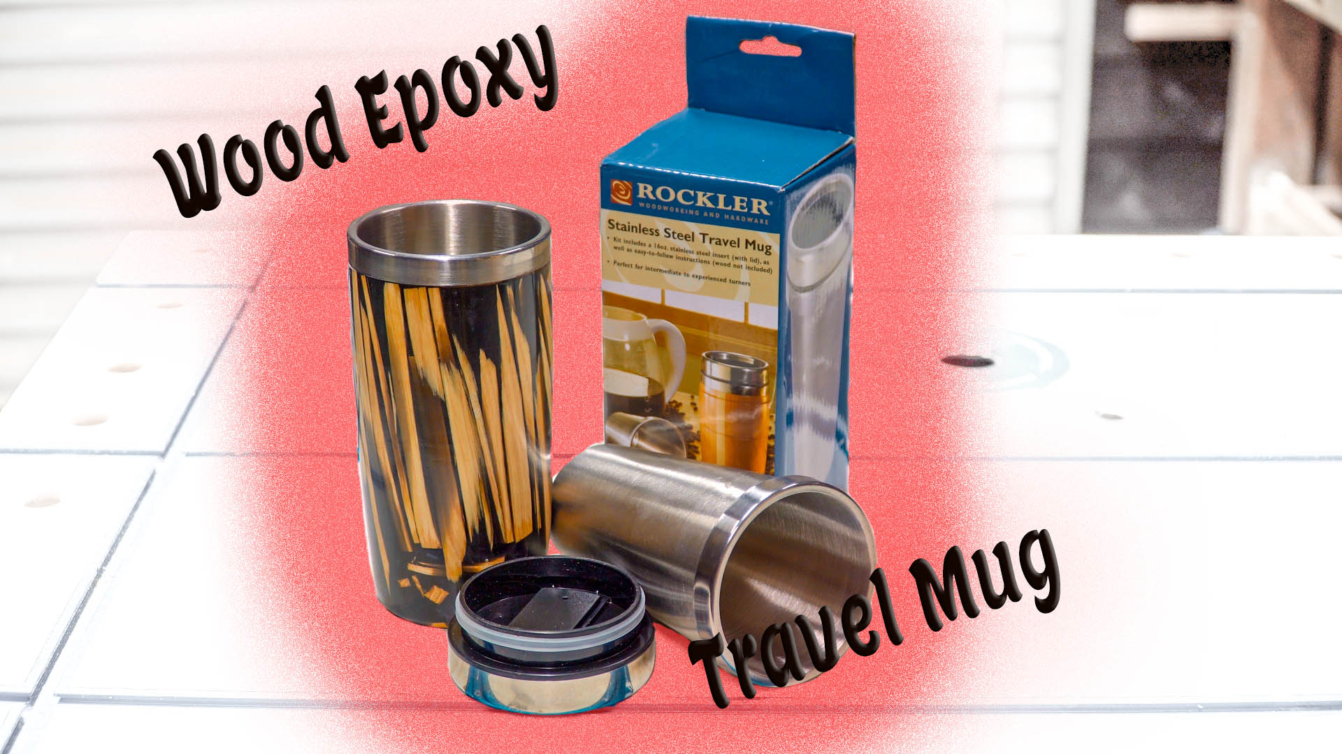 16oz Travel Mug Turning Kit  Rockler Woodworking and Hardware