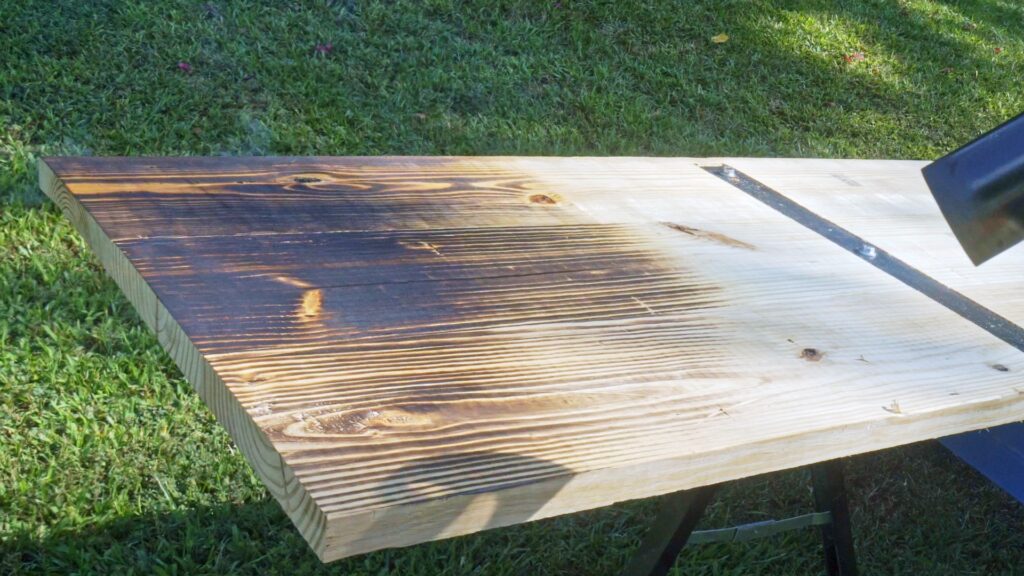 How To Do Burnt Wood Finish  Burnt wood finish, Wood diy, Wood pallet wall